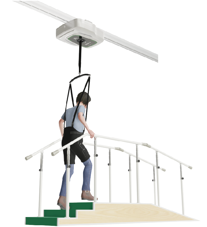 步行反饋?zhàn)赃m應(yīng)康復(fù)系統(tǒng) （步行康復(fù)機(jī)器人）